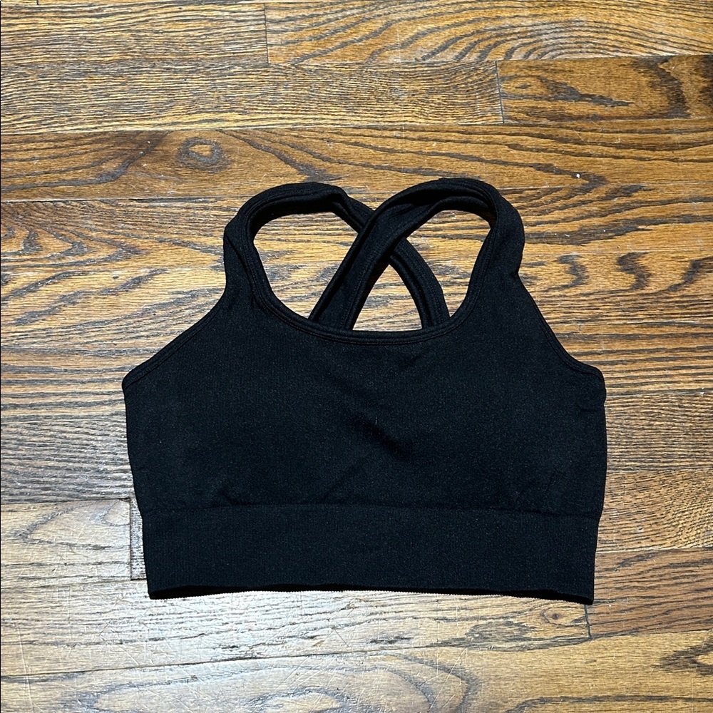 Velocity Vanderbilt Seamless Black Women's Sports Bra